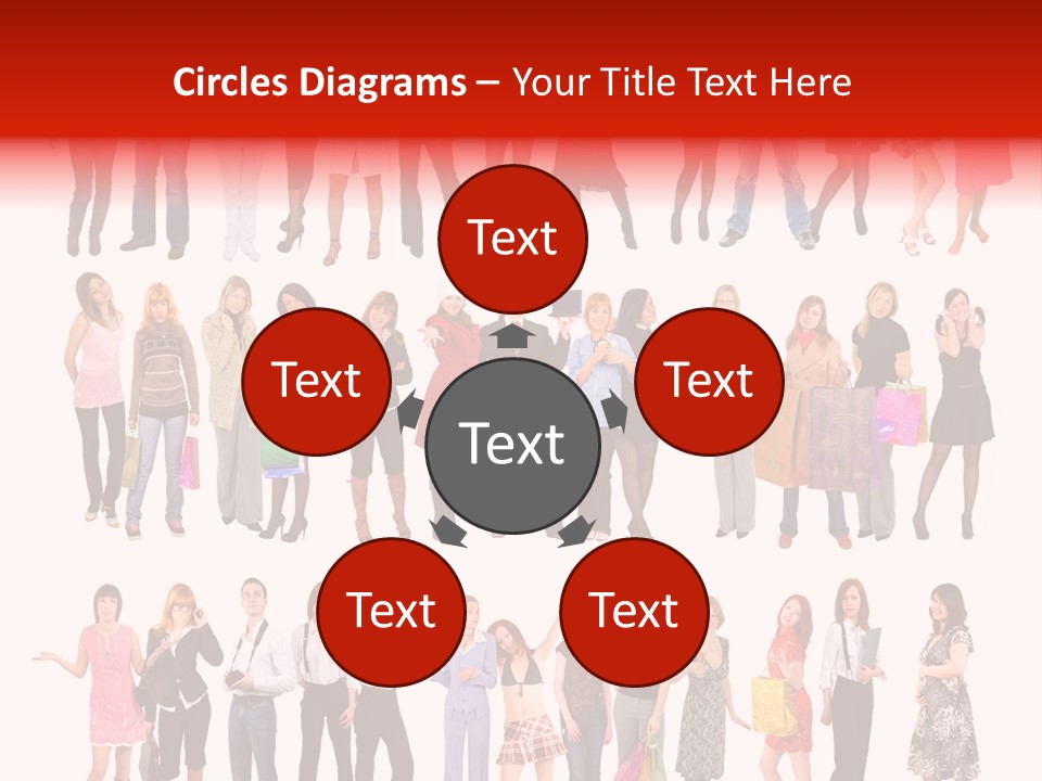 Pretty Happiness Concept PowerPoint Template