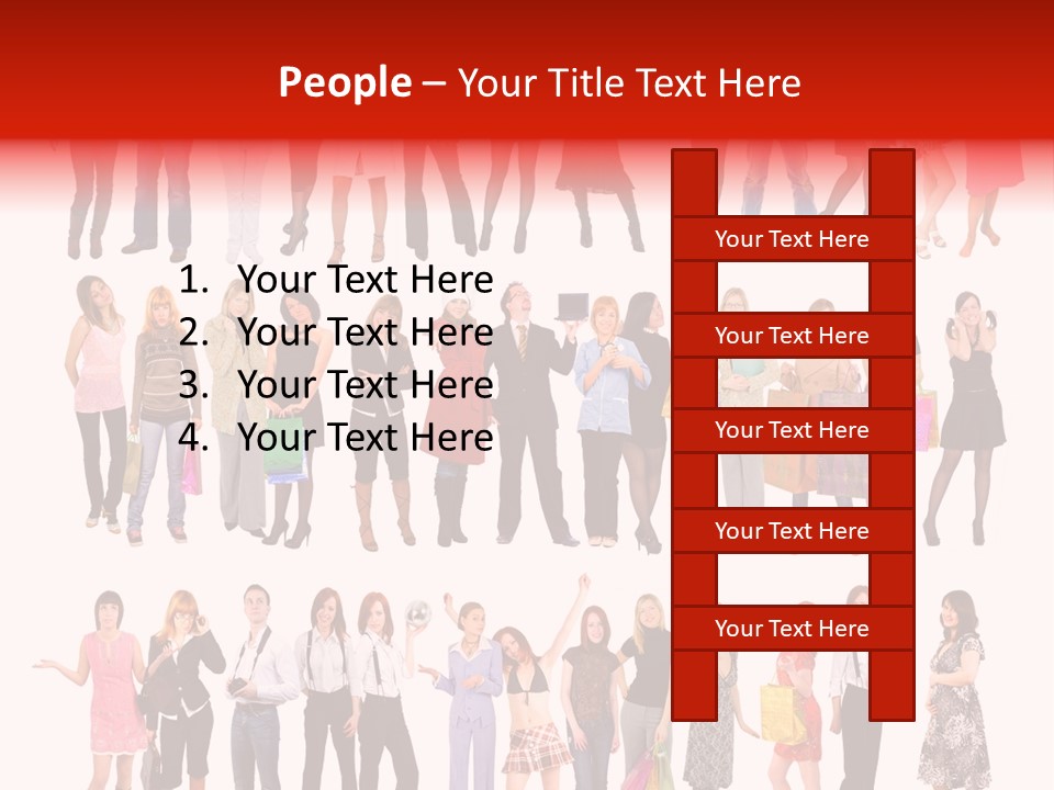 Pretty Happiness Concept PowerPoint Template