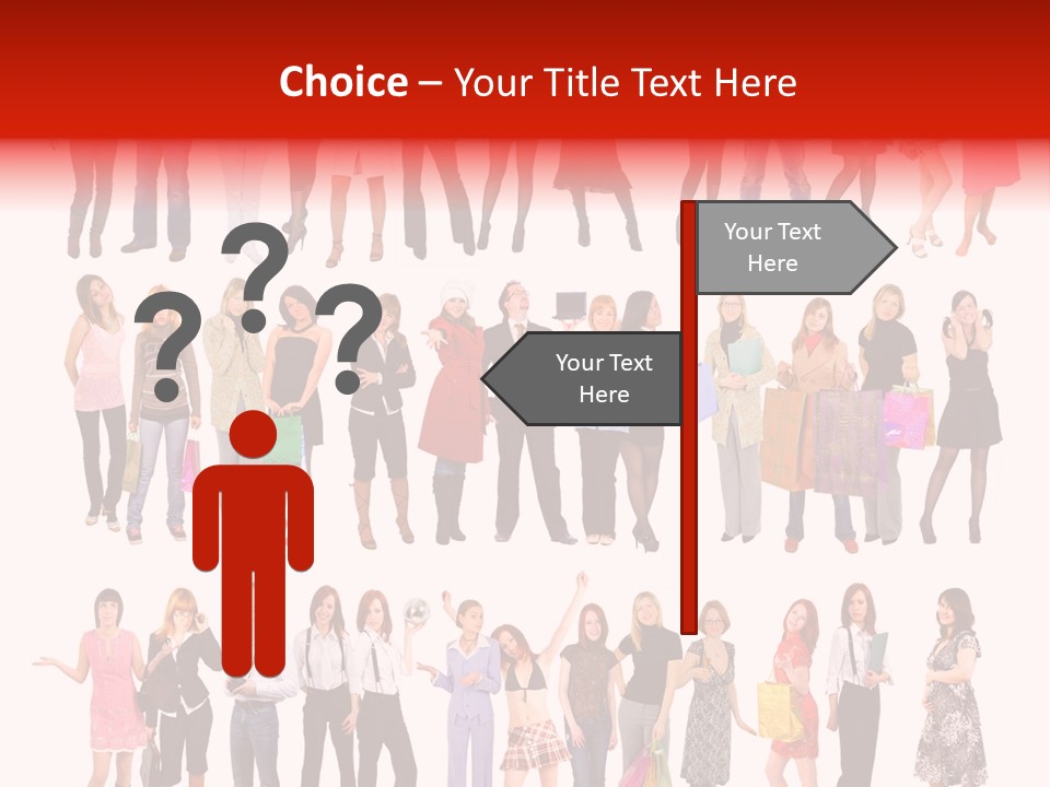 Pretty Happiness Concept PowerPoint Template