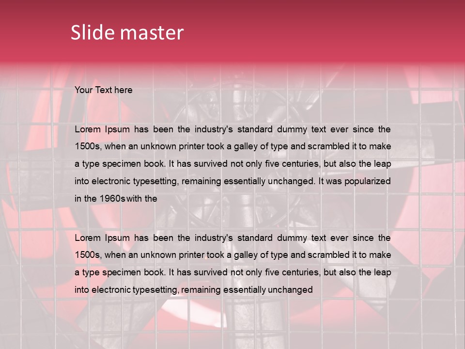 Modern Factory Cool PowerPoint Template