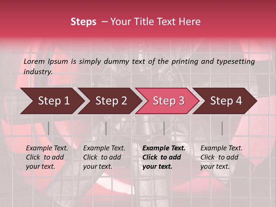 Modern Factory Cool PowerPoint Template