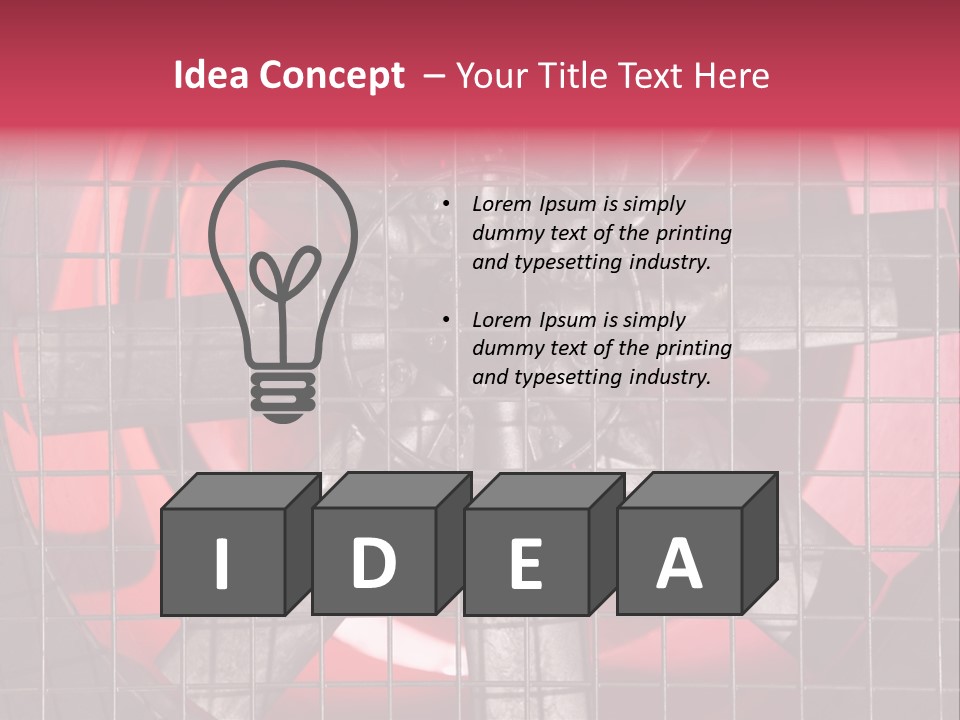 Modern Factory Cool PowerPoint Template