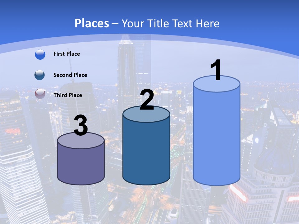 Shanghai Bird View PowerPoint Template