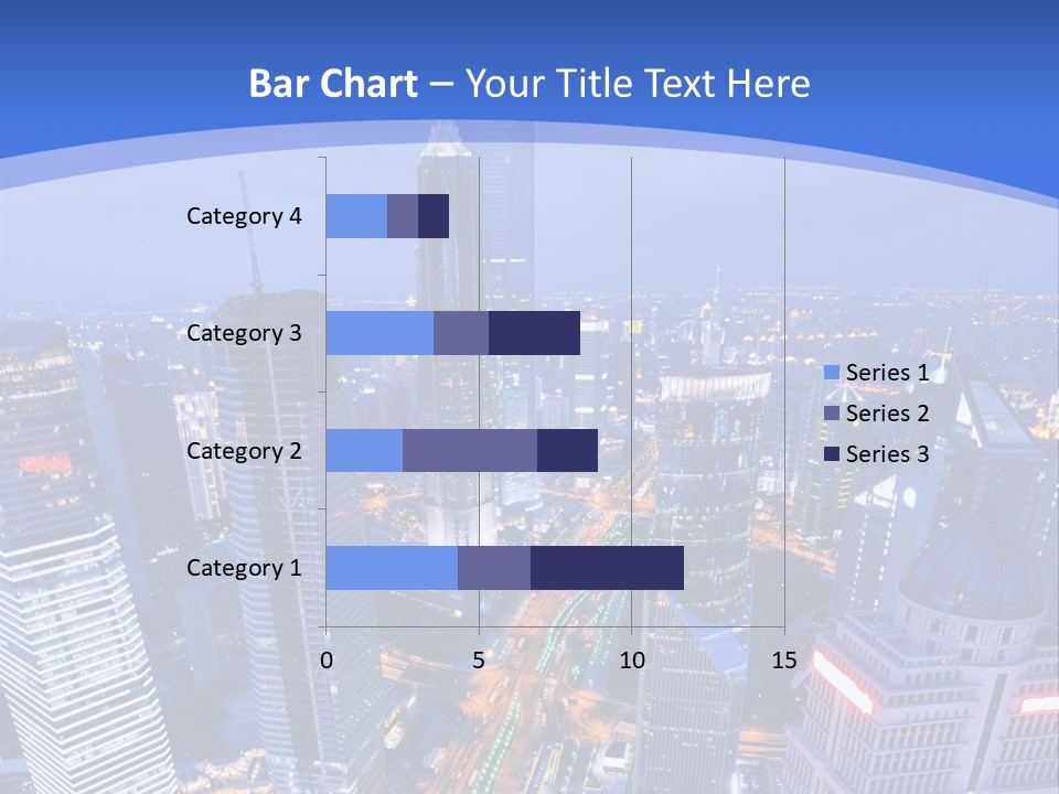 Shanghai Bird View PowerPoint Template