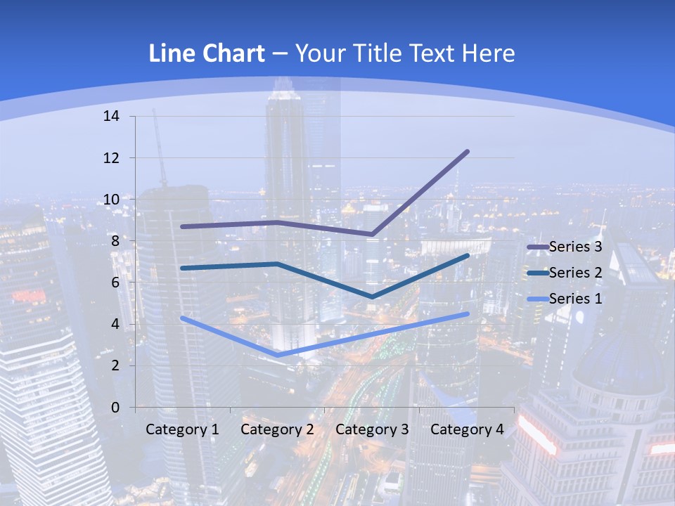 Shanghai Bird View PowerPoint Template