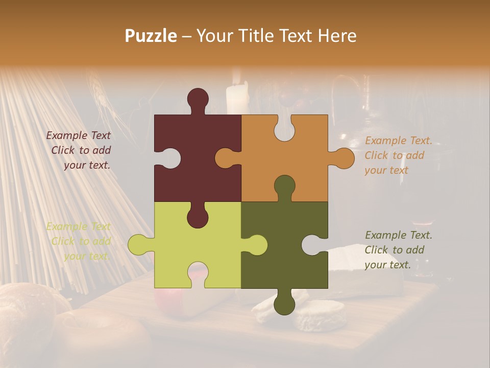 Still Life Photography Glass PowerPoint Template