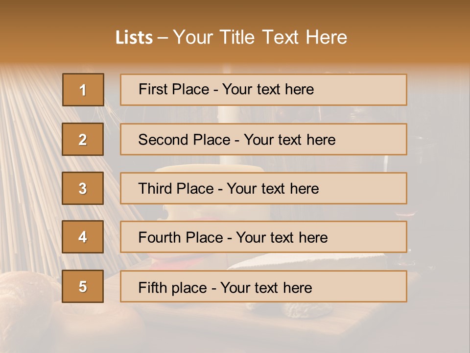 Still Life Photography Glass PowerPoint Template
