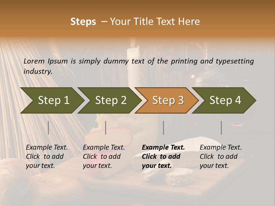 Still Life Photography Glass PowerPoint Template