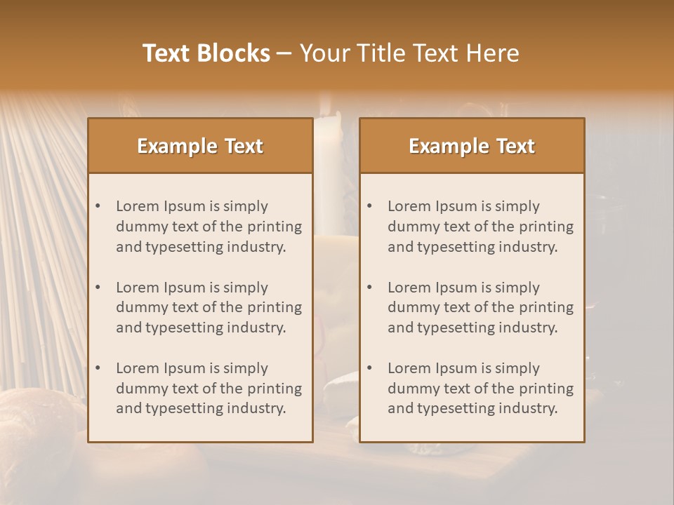 Still Life Photography Glass PowerPoint Template