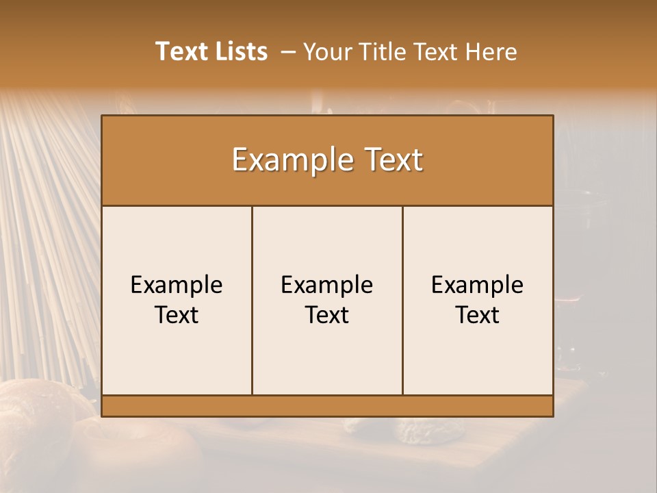 Still Life Photography Glass PowerPoint Template