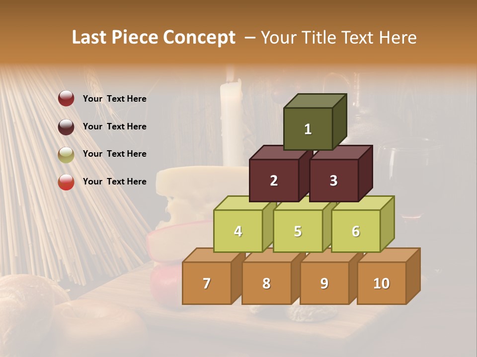 Still Life Photography Glass PowerPoint Template