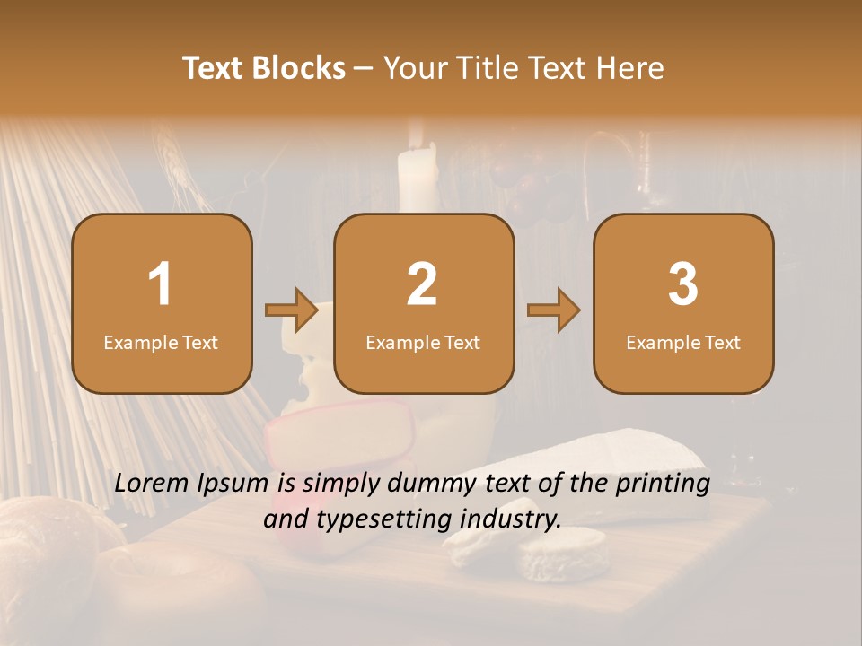 Still Life Photography Glass PowerPoint Template