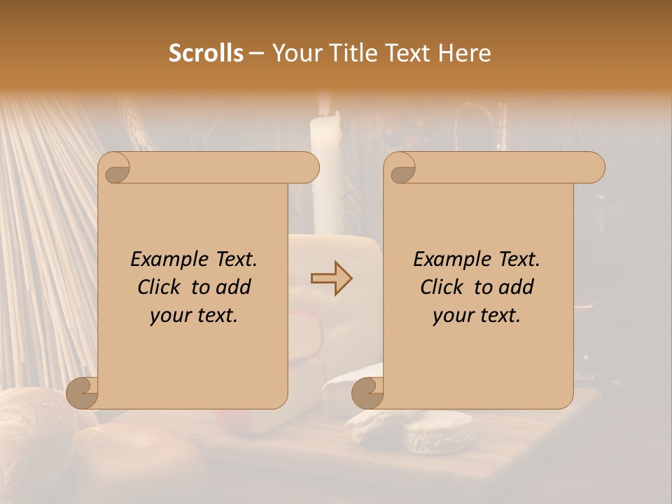 Still Life Photography Glass PowerPoint Template