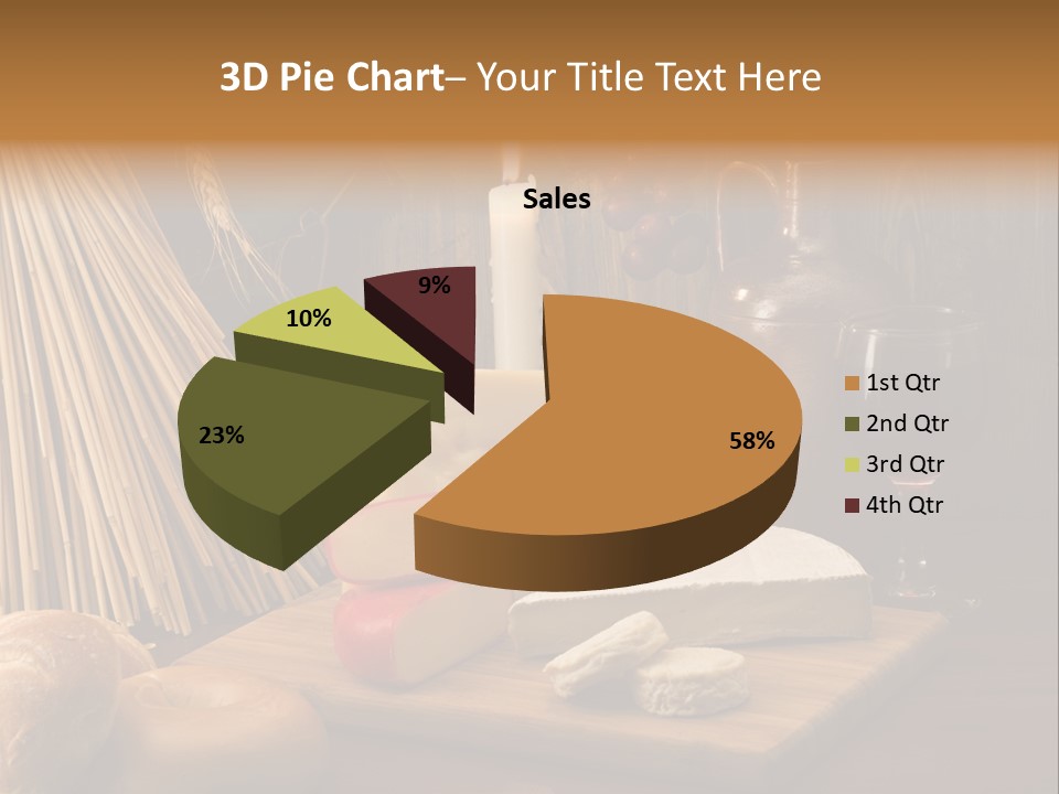 Still Life Photography Glass PowerPoint Template