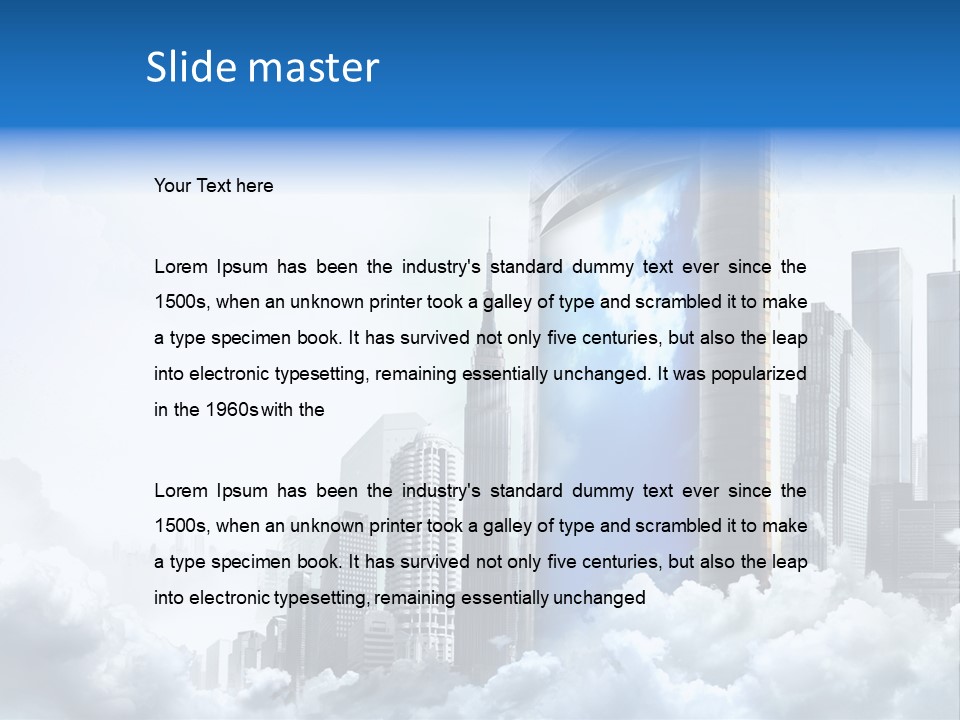 Trading And Contracting PowerPoint Template