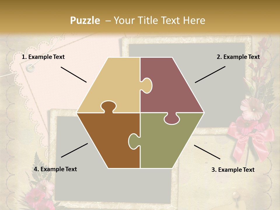 Vintage Photo Album PowerPoint Template