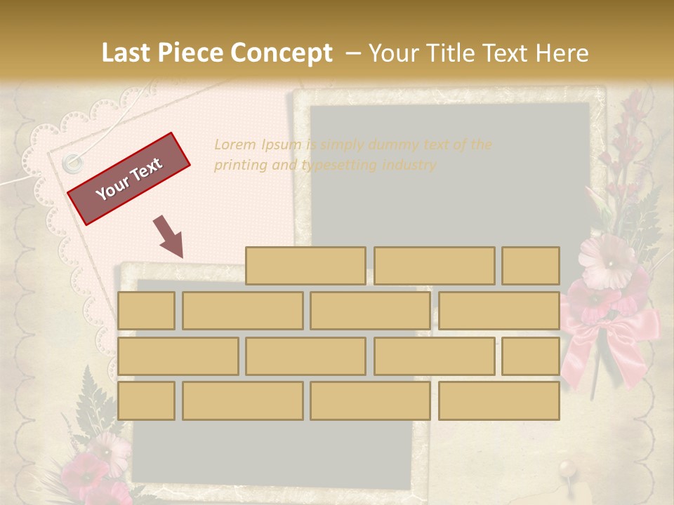 Vintage Photo Album PowerPoint Template