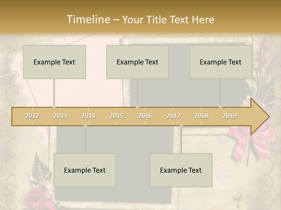 Vintage Photo Album PowerPoint Template