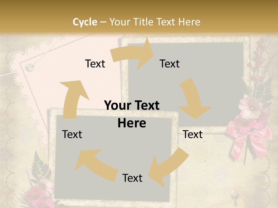Vintage Photo Album PowerPoint Template