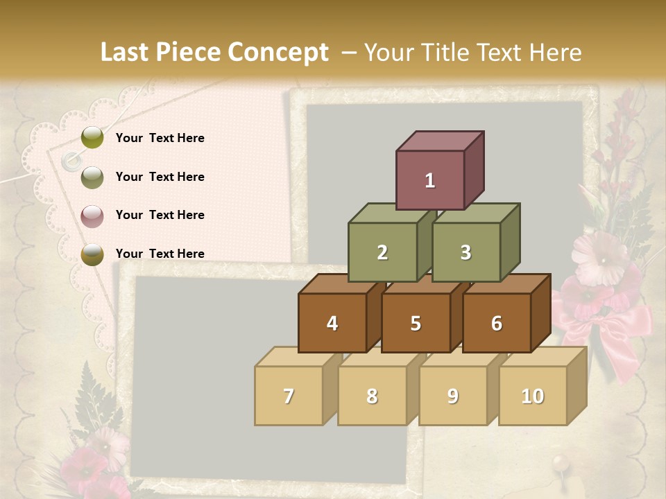 Vintage Photo Album PowerPoint Template