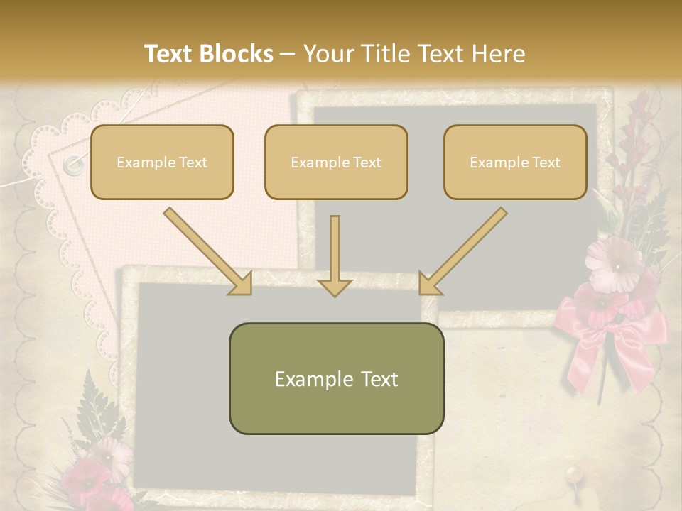 Vintage Photo Album PowerPoint Template