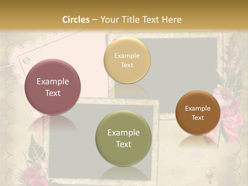 Vintage Photo Album PowerPoint Template