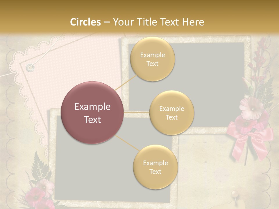 Vintage Photo Album PowerPoint Template