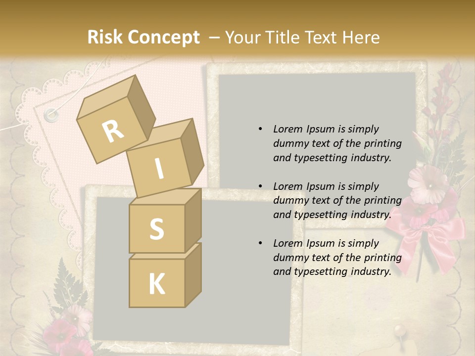 Vintage Photo Album PowerPoint Template