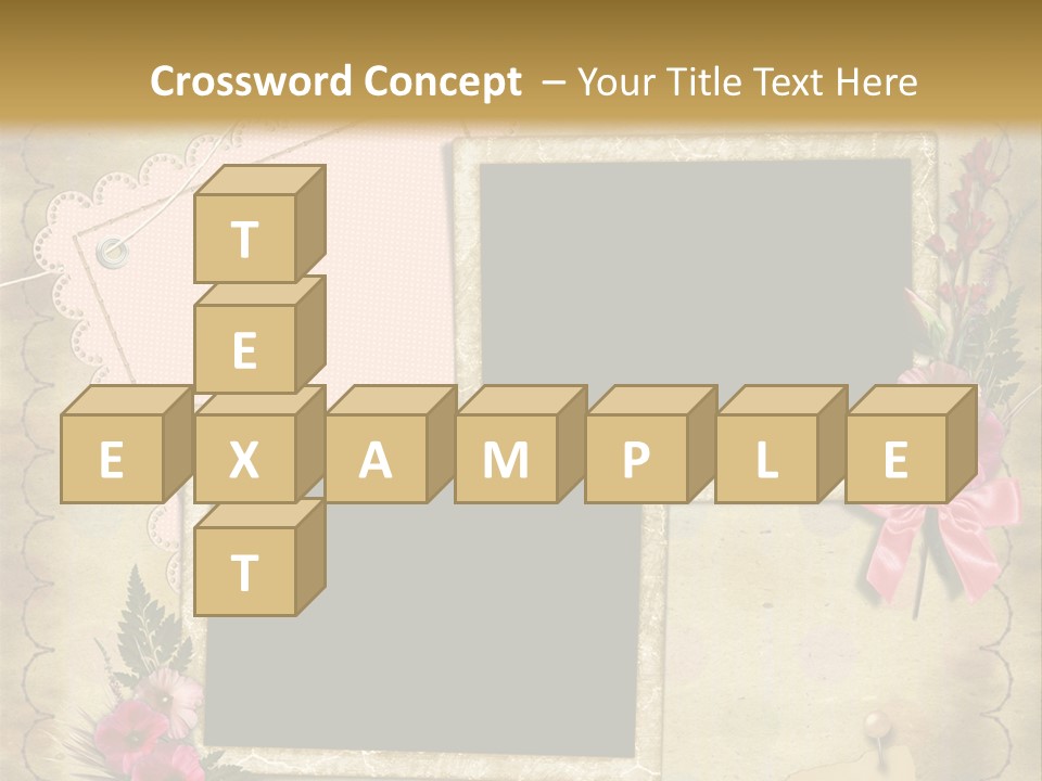 Vintage Photo Album PowerPoint Template