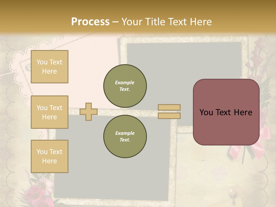Vintage Photo Album PowerPoint Template