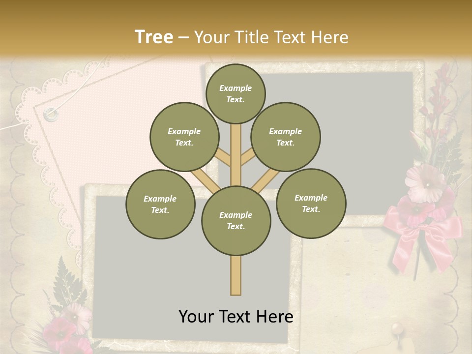 Vintage Photo Album PowerPoint Template