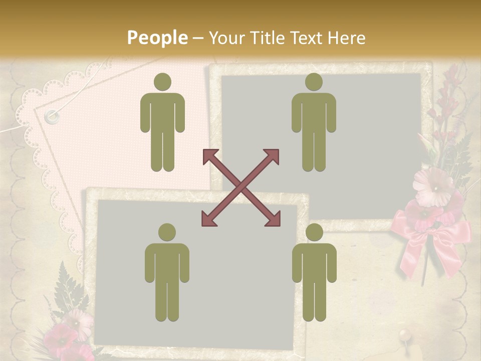 Vintage Photo Album PowerPoint Template