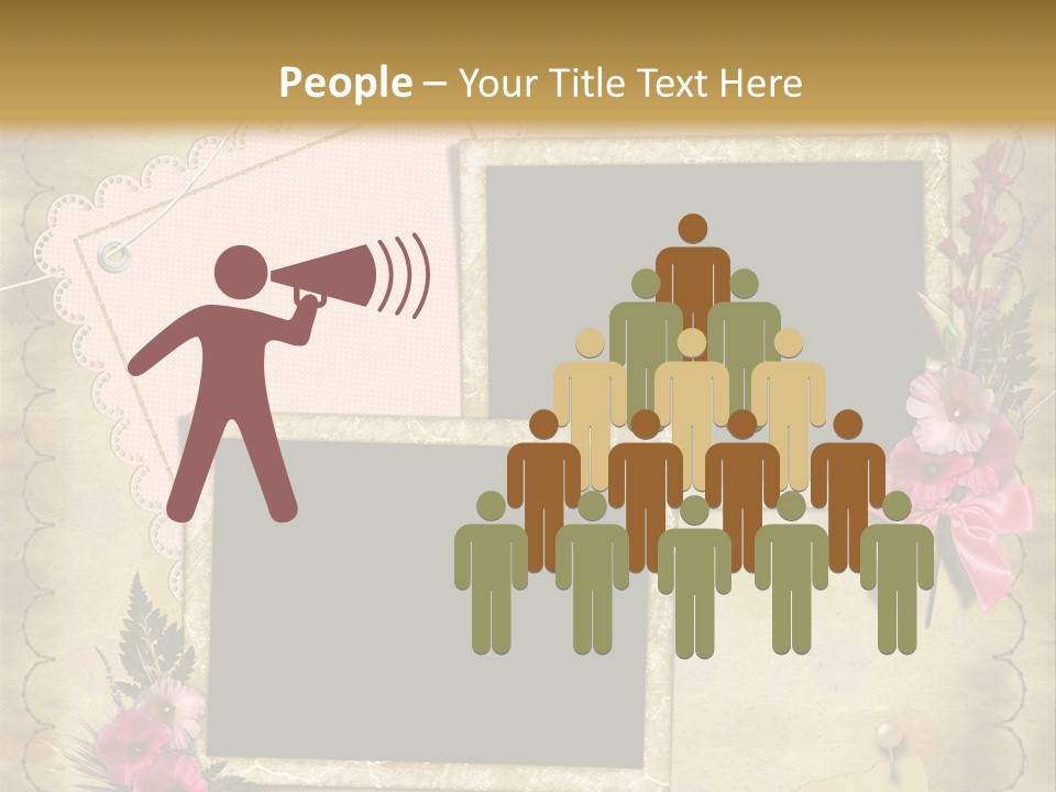 Vintage Photo Album PowerPoint Template