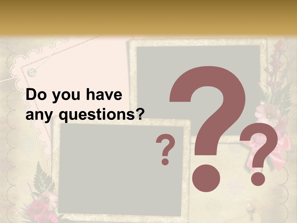 Vintage Photo Album PowerPoint Template