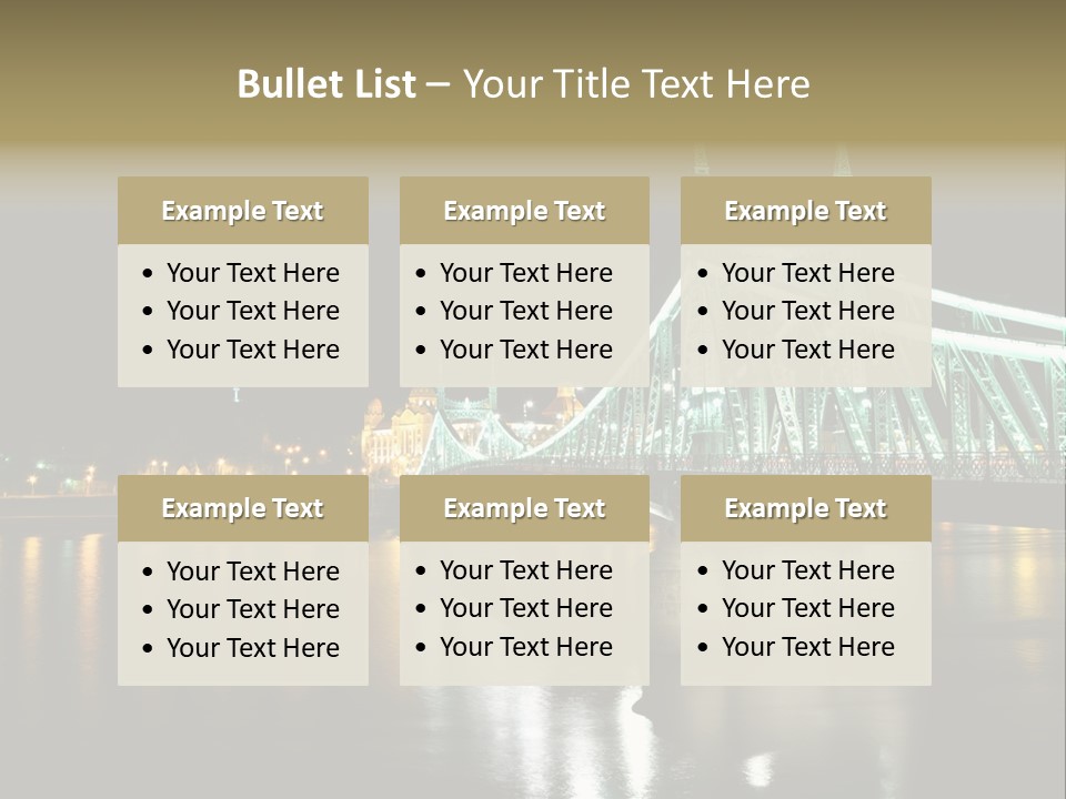 Budapest Night PowerPoint Template