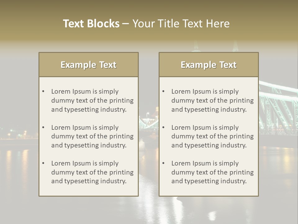 Budapest Night PowerPoint Template