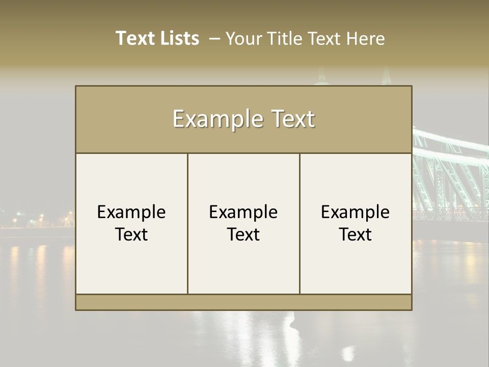 Budapest Night PowerPoint Template