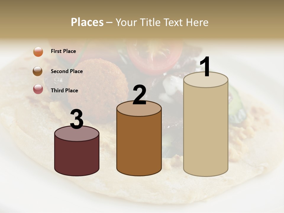 Pieces Eating Diet PowerPoint Template