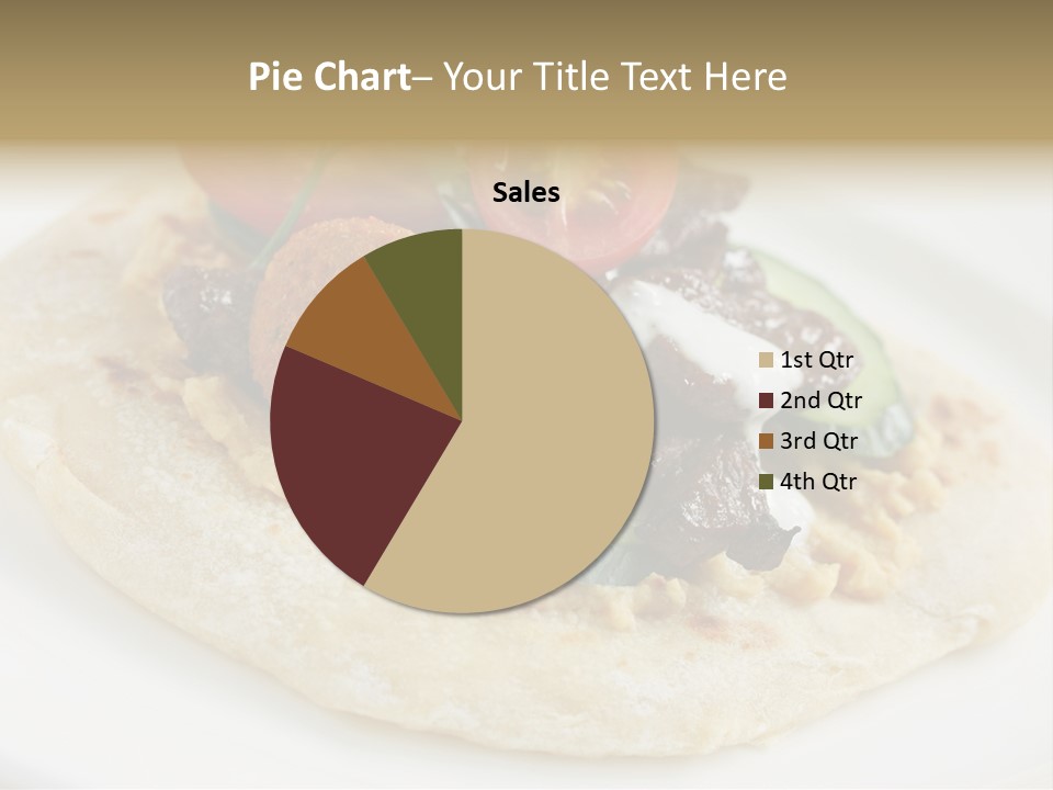 Pieces Eating Diet PowerPoint Template