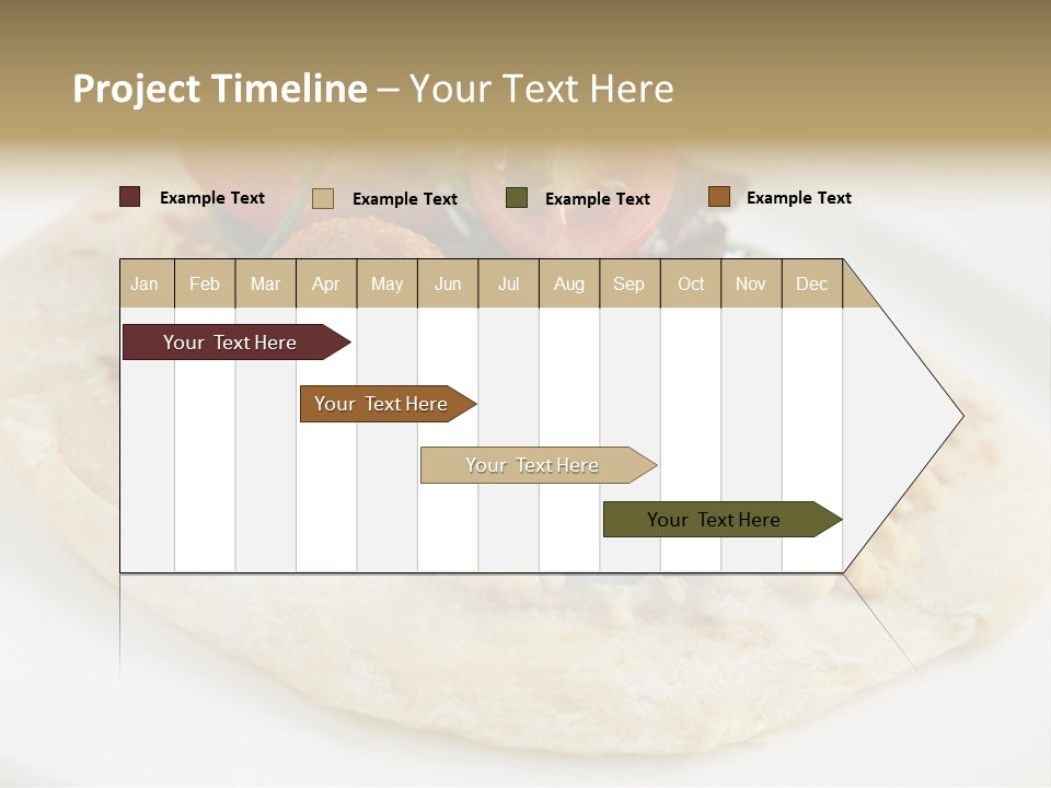 Pieces Eating Diet PowerPoint Template