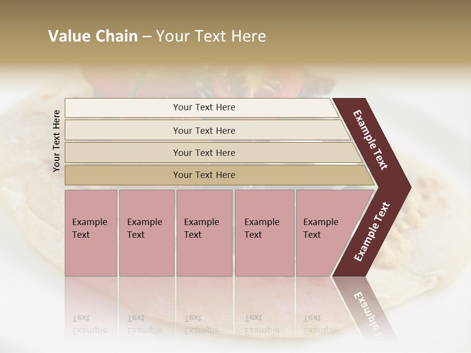 Pieces Eating Diet PowerPoint Template