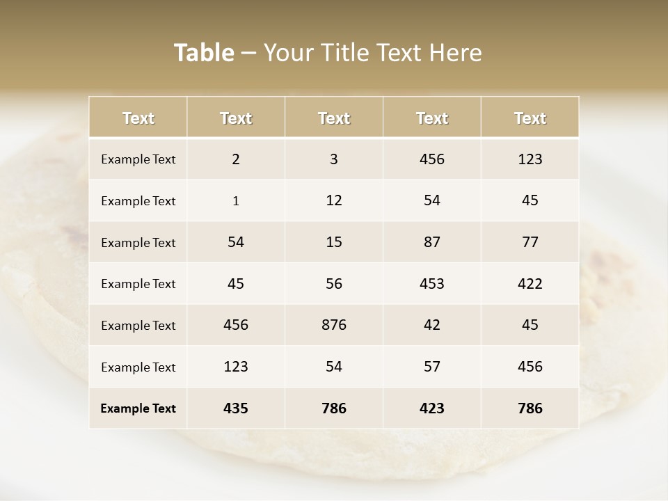 Pieces Eating Diet PowerPoint Template