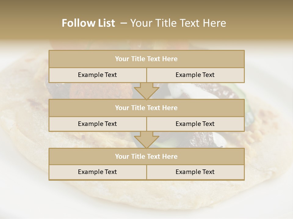 Pieces Eating Diet PowerPoint Template