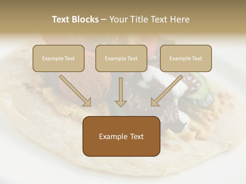 Pieces Eating Diet PowerPoint Template