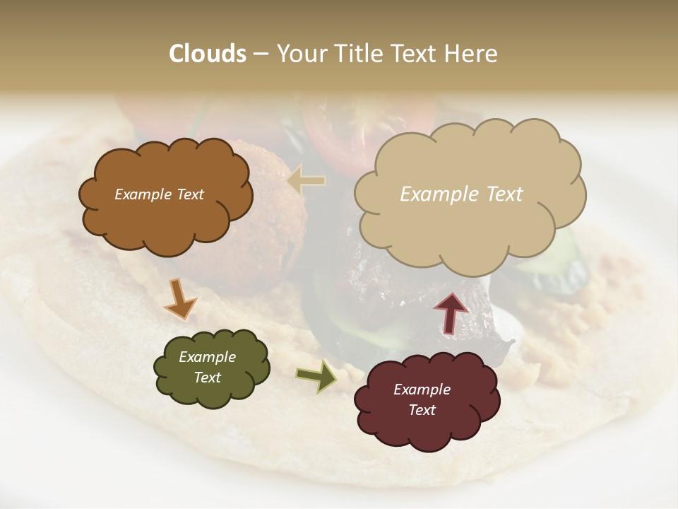 Pieces Eating Diet PowerPoint Template