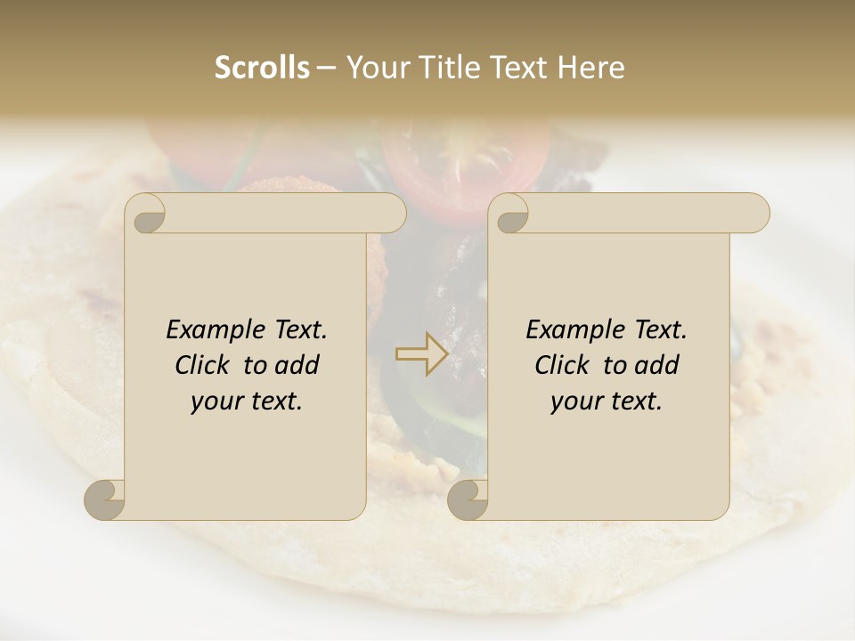 Pieces Eating Diet PowerPoint Template