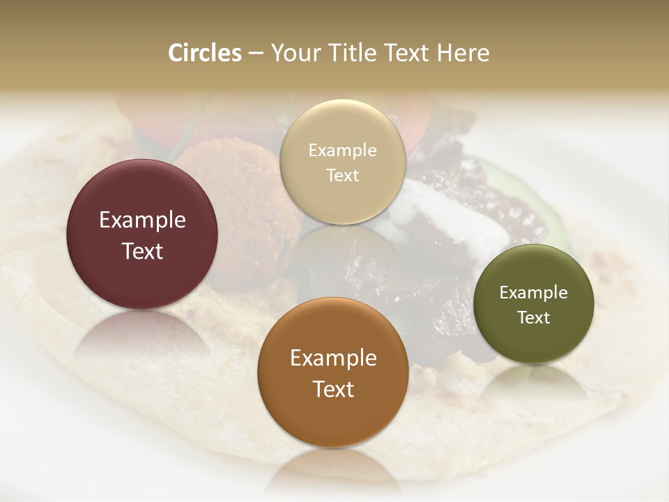 Pieces Eating Diet PowerPoint Template