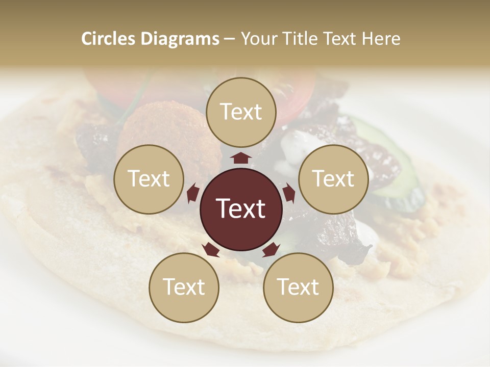 Pieces Eating Diet PowerPoint Template