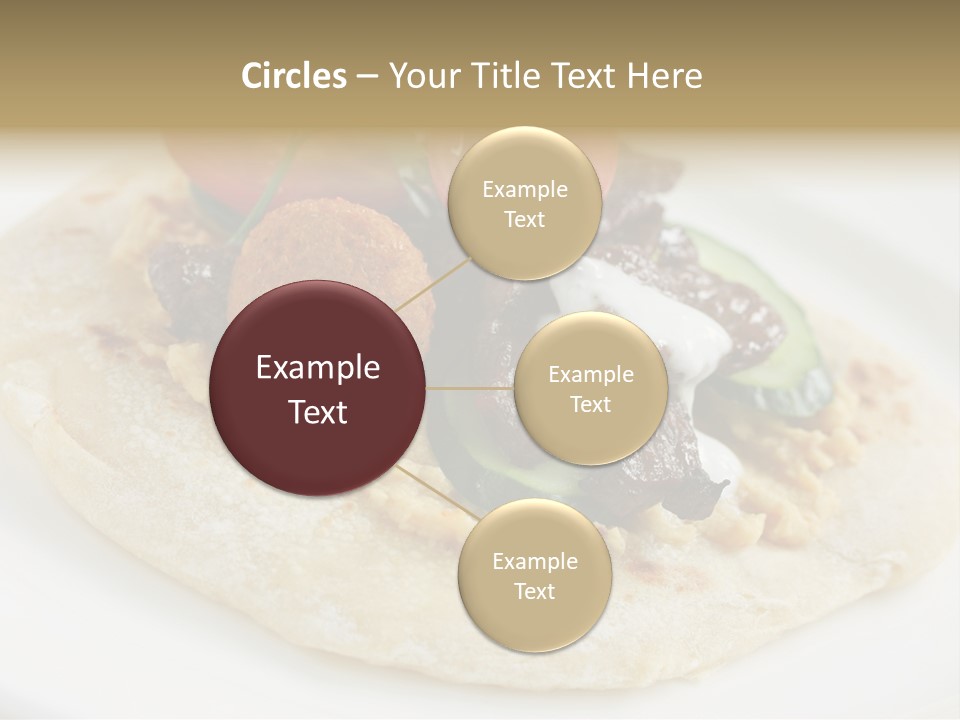 Pieces Eating Diet PowerPoint Template