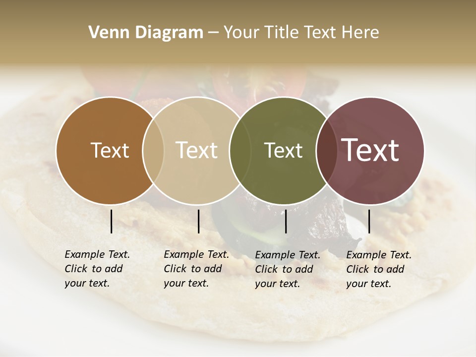 Pieces Eating Diet PowerPoint Template